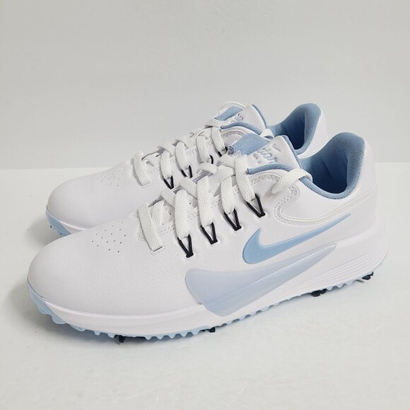 NEW Nike Victory Pro 4 Golf Shoes FZ7611-101 Size 9.5 White Psychic Blue #1 main image 6